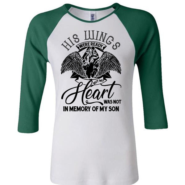 My Heart Was Not In Memory Of My Son T Shirt, I Love Son T Shirt, Awesome T-Shirts