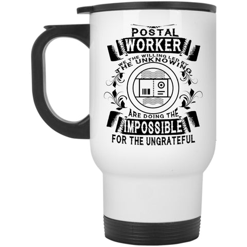 Cool Gift For Postal Worker Travel Mug, Postal Worker Mug
