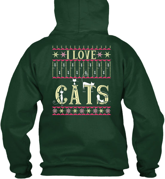 I Love Cats T Shirt, This Girl Loves Christmas T Shirt