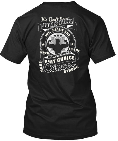 A black t-shirt with the shopify logo