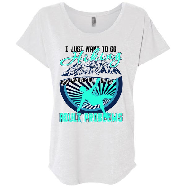 I Just Want To Go Hiking T Shirt, I Love Hiking T Shirt, Awesome T-Shirts