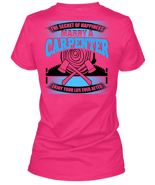 Marry A Carpenter T Shirt, I Love Carpenter T Shirt