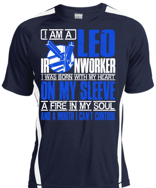 I Am A Leo Ironworker T Shirt, I Can't Control T Shirt, Cool Shirt
