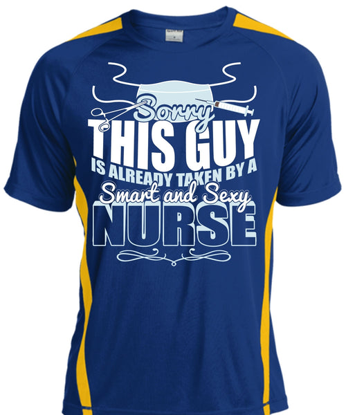 This Guy Is Already Taken By A Smart Nurse T Shirt, Being A Nurse T Shirt, Cool Shirt