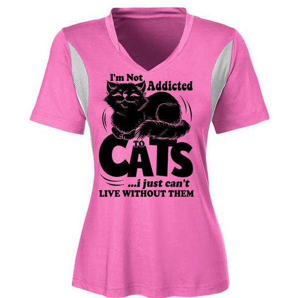 I'm Not Addicted To Cats T Shirt, I Love My Cat T Shirt, Awesome T-Shirts