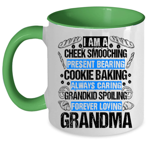 I Am A Grandma Coffee Mug, I Am A Cookie Baking Forever Loving Accent Mug