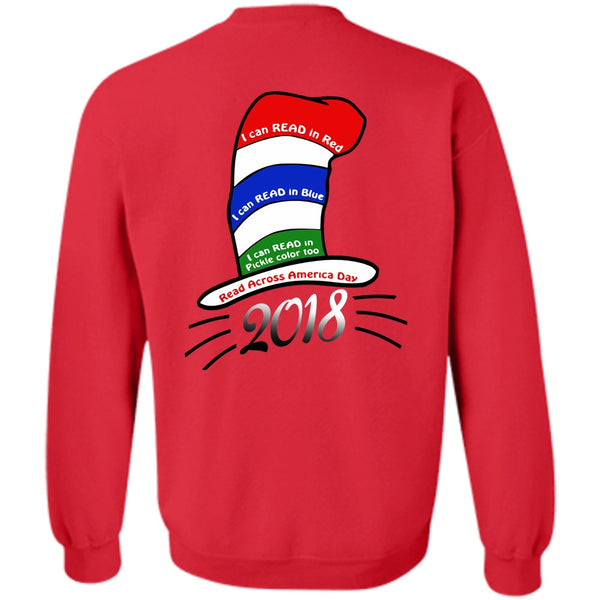 The Cat in the Hat T Shirt, I Can Read In Blue T Shirt, Read Across America Day 2018 Sweatshirt