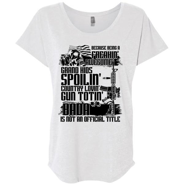 Grandkids Spoiling Country Loving Gun T Shirt, Being A Veteran T Shirt, Awesome T-Shirts