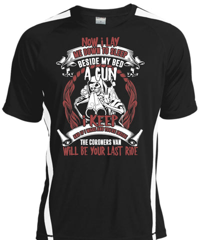 A black t-shirt with the shopify logo