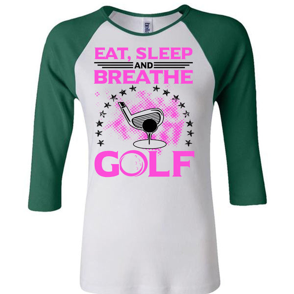Eat Sleep Breathe And Golf T Shirt, Being A Golfer T Shirt, Awesome T-Shirts