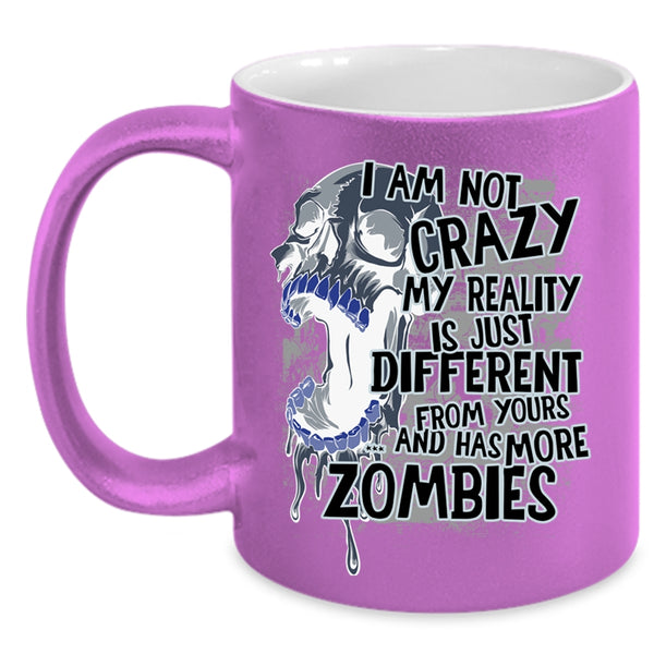 Funny Gift For Friends Coffee Mug, I Am Not Crazy Accent Mug