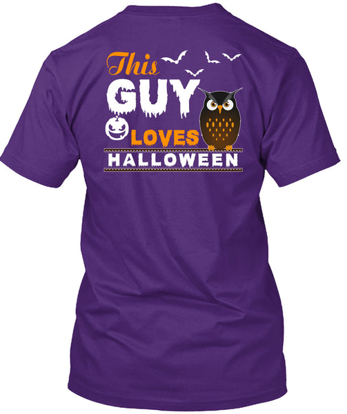 This Guy Loves Halloween T Shirt, I Love You Pumpkin T Shirt