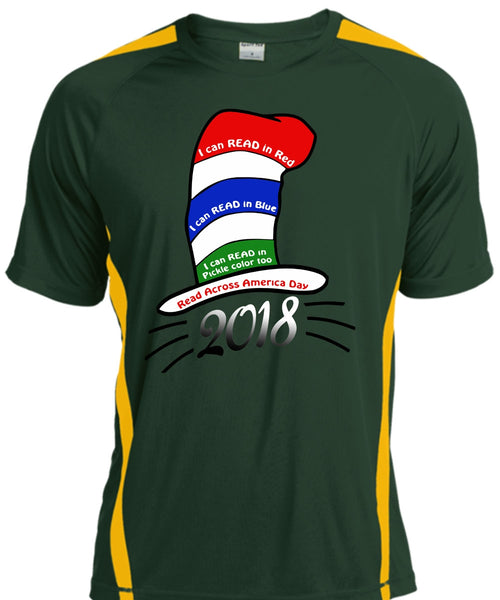 Dr. Seuss T Shirt, I Can Read In Red T Shirt, The Cat in the Hat T Shirt, I Can Read In Blue T Shirt, Cool Shirt