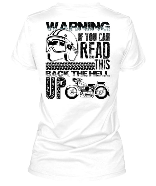 You Can Read T Shirt, I Love Biker T Shirt