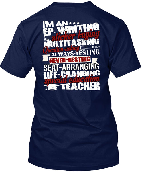 Special Education Teacher T Shirt, Being A Teacher T Shirt