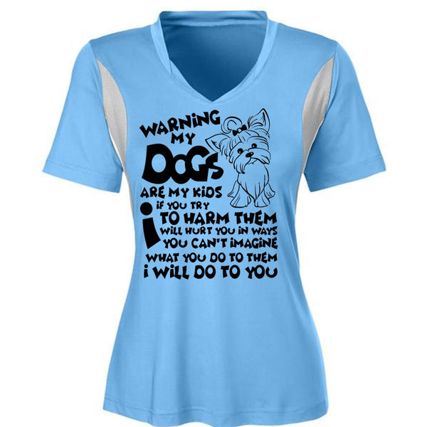 Warning My Dog Are My Kids T Shirt, I Love My Dog T Shirt, Awesome T-Shirts
