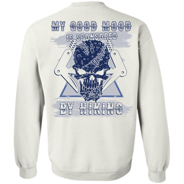 A black t-shirt with the shopify logo