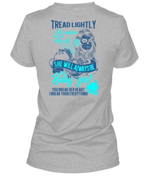 She Will Always Be My Baby Girl T Shirt, I Love Wife T Shirt