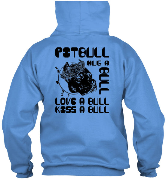 Pit Bull Hug A Bull T Shirt, I Love Pit Bull T Shirt