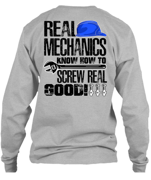 Real Mechanics T Shirt, I Love Mechanic T Shirt