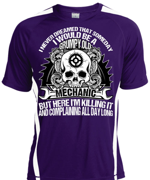 Grumpy Old Mechanic T Shirt, Being A Mechanic T Shirt, Cool Shirt