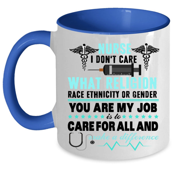 Cool Gift For Nurses Coffee Mug, Nurses Accent Mug