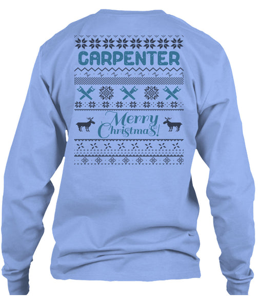 Carpenter Merry Christmas T Shirt, I Love Carpenter T Shirt