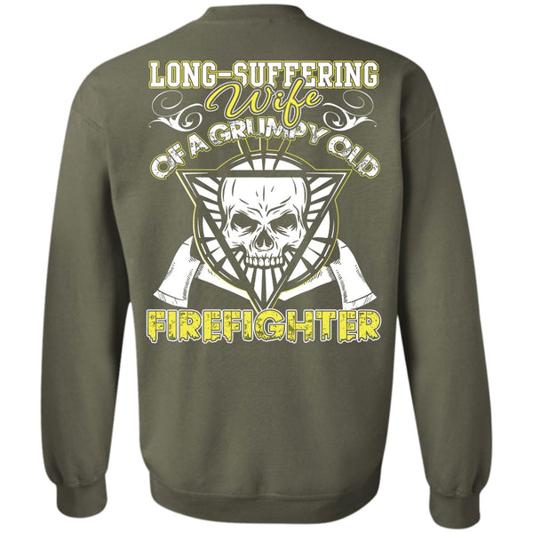 Grumpy Old Firefighter T Shirt, I Love Firefighter Sweatshirt