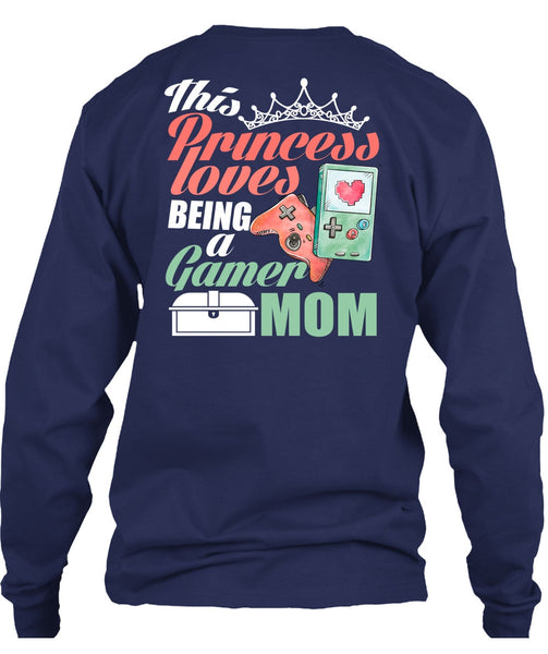 This Princess Loves T Shirt, Being A Gamer Mom T Shirt