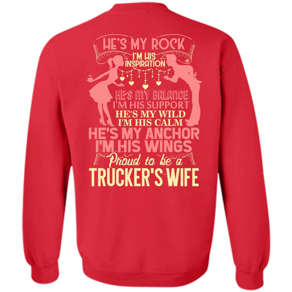 I'm His Wings T Shirt, I Love Trucking Sweatshirt