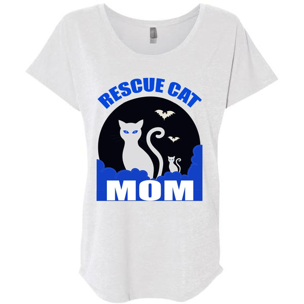 Rescue Cat Mom T Shirt, I Love My Cat T Shirt, Awesome T-Shirts