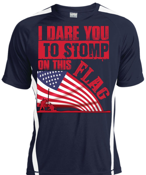 I Dare You To Stomp On This Flag T Shirt, Being A Veteran T Shirt, Cool Shirt