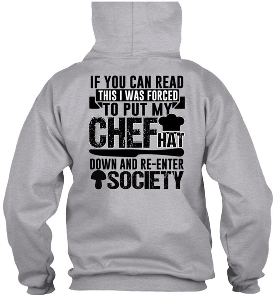 I Was Forced To Put My Chef T Shirt, I Love Cooker T Shirt