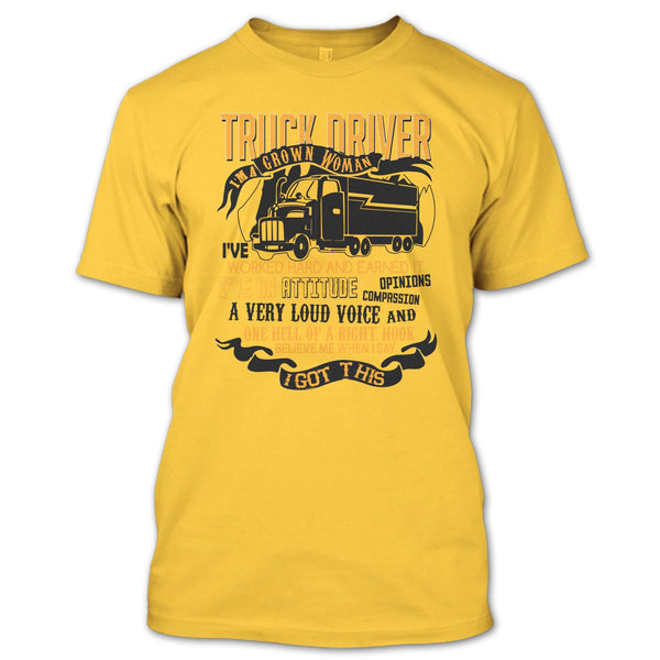 Trucker Driver T Shirt, Coolest Truck Driver T Shirt