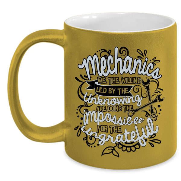 Cute Gift For Mechanics Coffee Mug, Mechanics Accent Mug