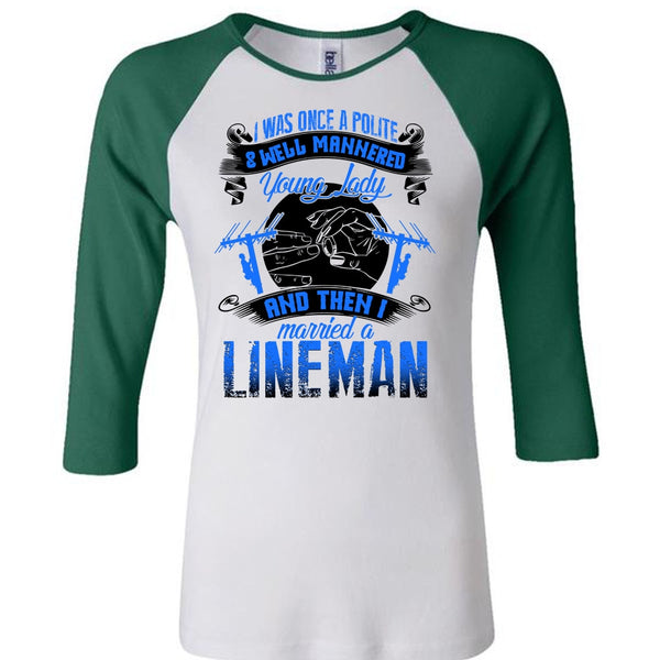 I Married A Lineman T Shirt, I Love Lineman T Shirt, Awesome T-Shirts