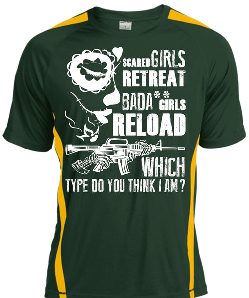 Scared Girls Retreat T Shirt, Being A Gunner T Shirt, Cool Shirt