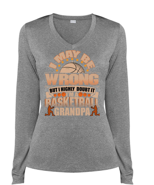 I'm A Basketball Grandpa T Shirt, I Love Basketball T Shirt