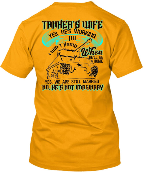 Tanker's Wife T Shirt, I Love Wife T Shirt