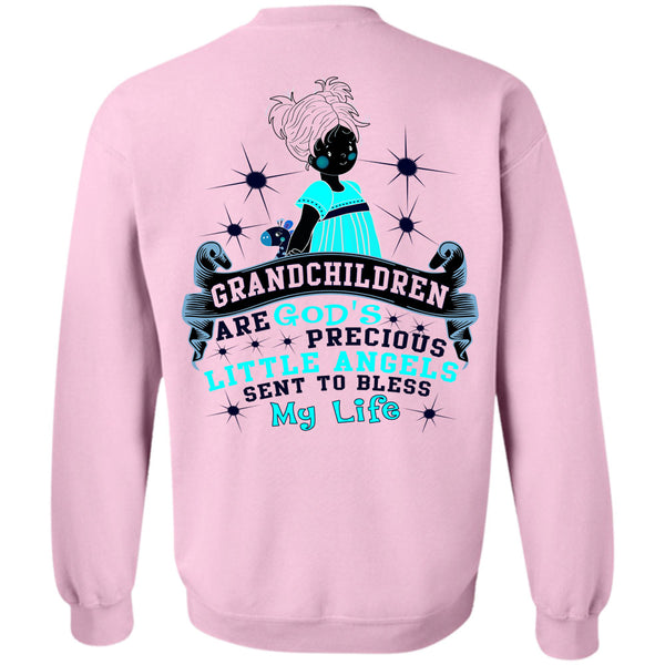 Being A Grandson T Shirt, Grandchildren Are God's Precious Little Angels Sweatshirt