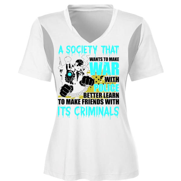Wants To Make War With Police T Shirt, I Love Police T Shirt, Awesome T-Shirts