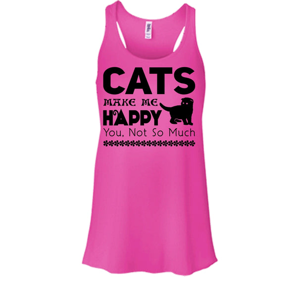 Cat Make Me Happy You Not So Much Shirt, Cool Cat Shirt