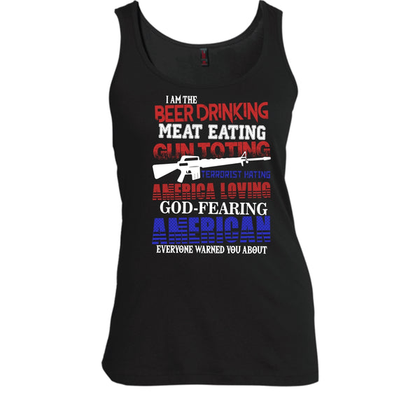 I'm The Beer Drinking T Shirt, Meat Eating Tank Top