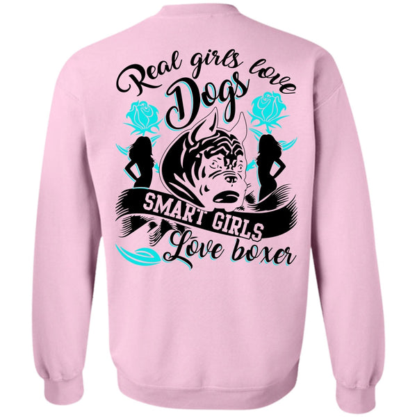 I Love Dog T Shirt, Real Girls Love Dogs Sweatshirt