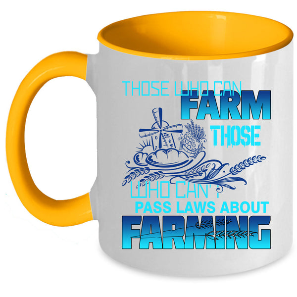 Awesome Gift For Farmer Coffee Mug, Farming Accent Mug