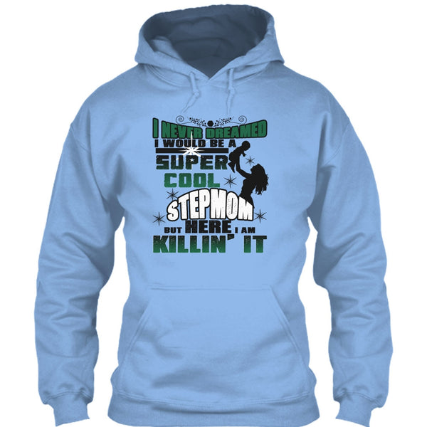 A black t-shirt with the shopify logo