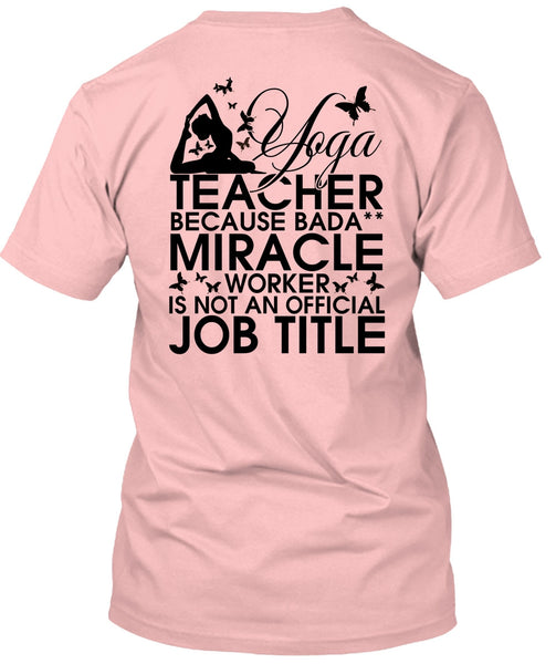 Yoga Teacher T Shirt, I Love Yoga T Shirt