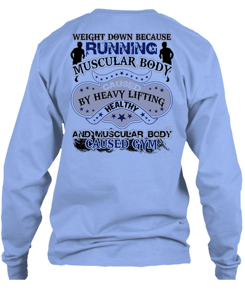 Running Muscular Body T Shirt, I Love Running T Shirt