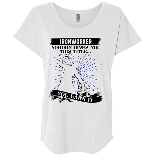 Ironworker Nobody Gives T Shirt, I Love Ironworker T Shirt, Awesome T-Shirts