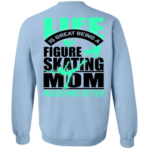 I Love Skating T Shirt, Figure Skating Mom Sweatshirt